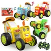 Mini Rc Car With Music Lights Crazy Jumping Vehicle Infrared Remote Control Stunt Cars Walk Upright Rc Truck Funny Children Toys 4