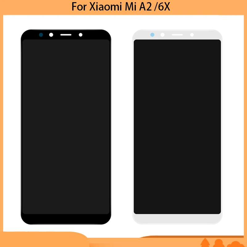 

Экран 5,99 дюйма для Xiaomi Mi A2, ЖК-дисплей с сенсорным экраном и дигитайзером в сборе для Mi 6X M1804D2SG M1804D2SI