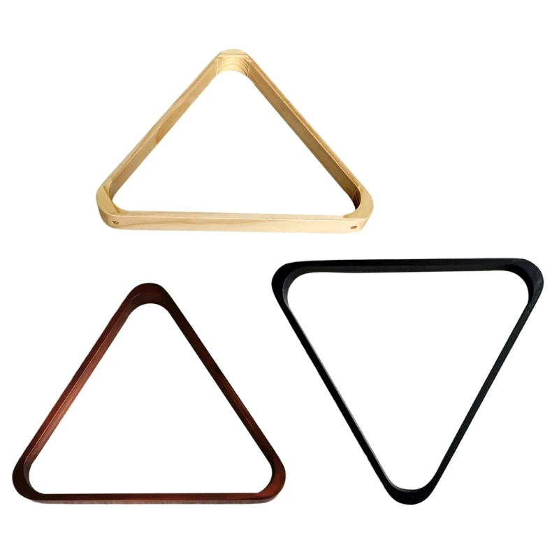 

Треугольная стойка для бильярдных шаров Рамка Треугольная стойка для позиционирования Стойка для установки