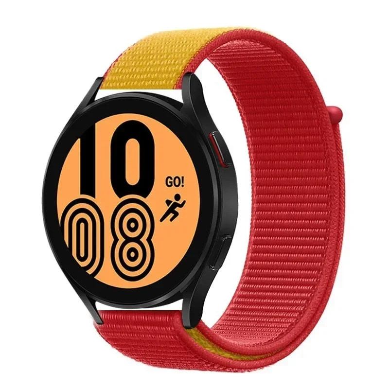Nylon Sport Loop Bracelet, 22mm/20mm Strap, Universal Smartwatch Band