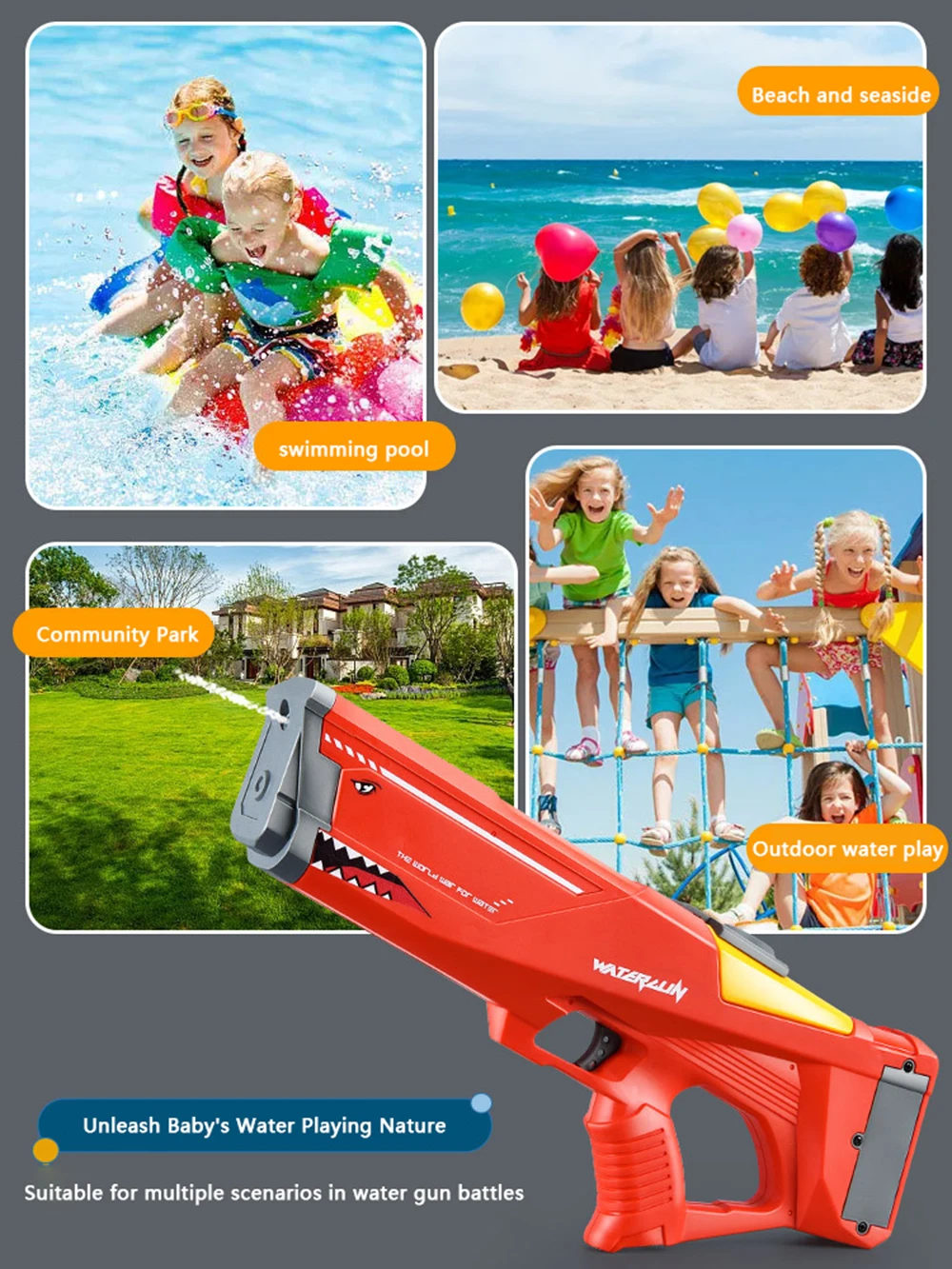 Electric Water Gun For Kids Adults