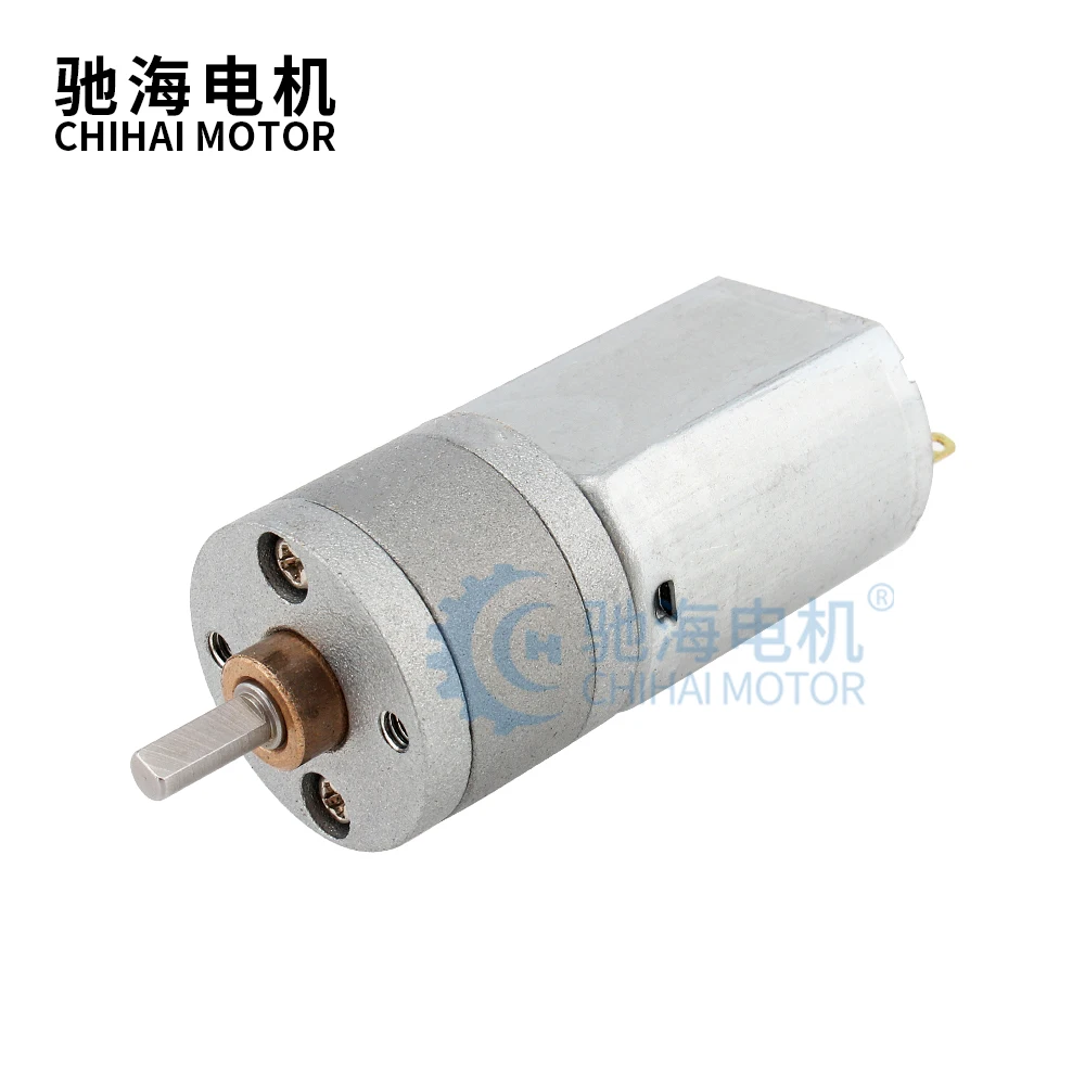 Chihai Motor Chr-Gm20-130S Dc Motor 12V Gear Box Motore Elettrico Reversibile Con Riduzione Della Coppia Elevata 10 ~ 310Rpm Diametro Esterno 20Mm