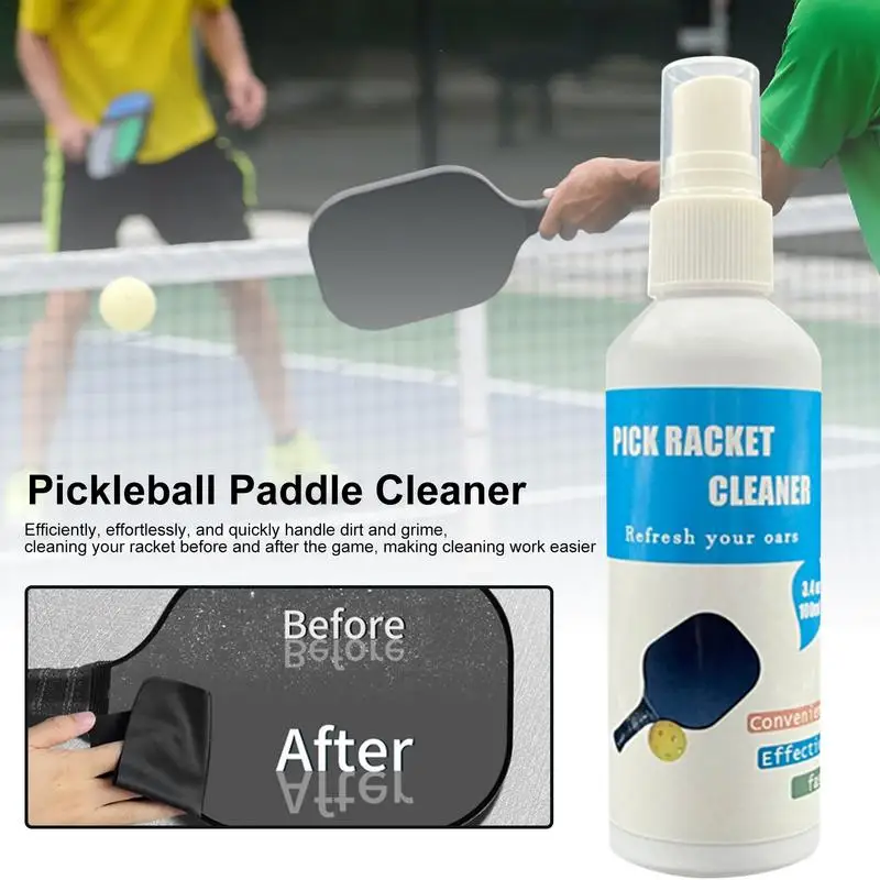 Paddle Cleaning Spray Racquet Repair Spray Restorer Racquet Care Cleaning Tool For Novices Enthusiasts And Professional Players