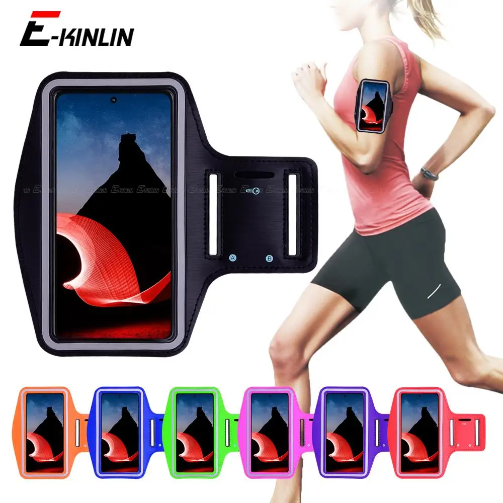 Running Gym Cycling Sport Workout Phone Holder Cover Per Motorola Moto Thinkphone Think Phone Arm Band Case