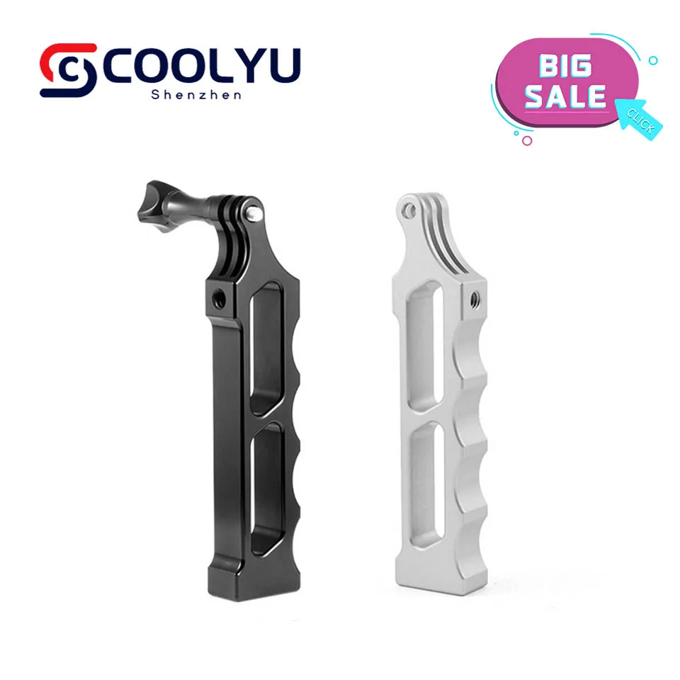 

Подходит для экшн-камеры Go pro 11/10 Little Ant Mountain Dog Git Up, ручка из алюминиевого сплава, одиночный ручной кронштейн с автоспуском