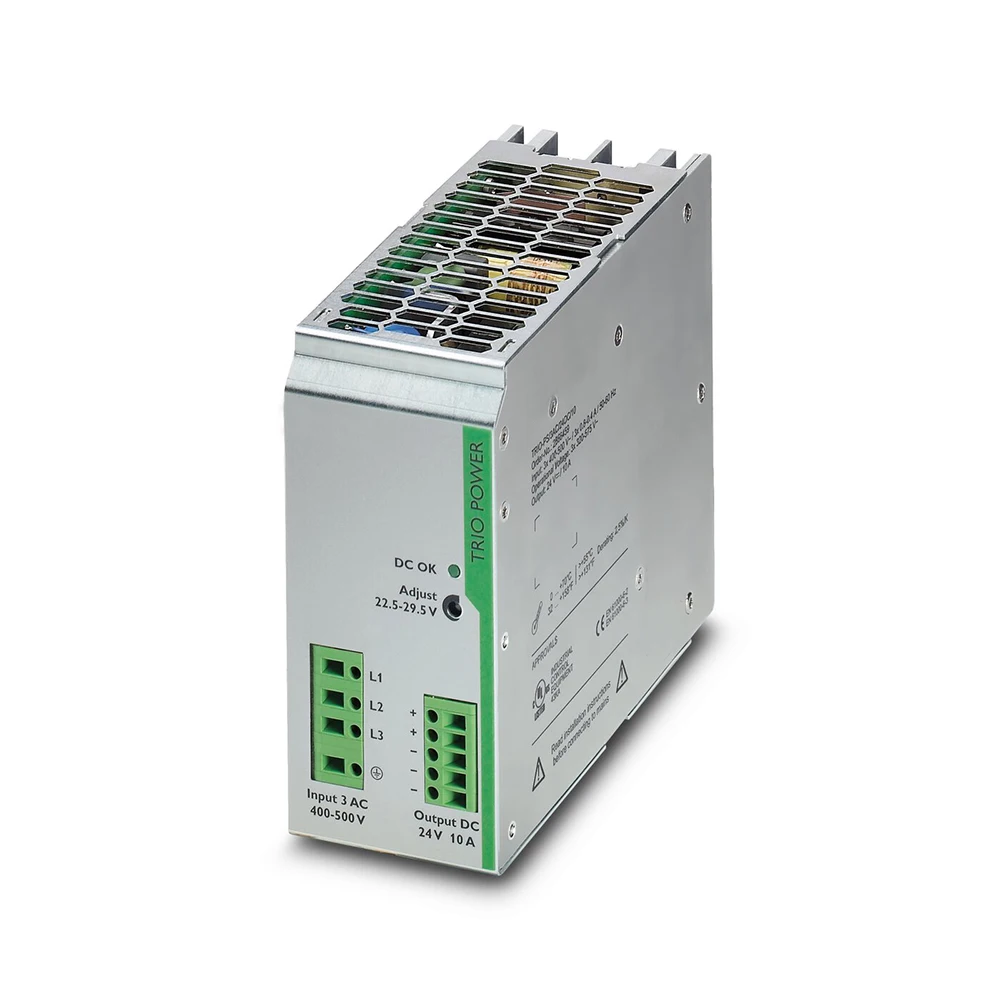 New 2866459 TRIO-PS/3AC/24DC/10-2866459 TRIO POWER Switching Power Supply Fast Ship Works Perfectly High Quality 2 New 2866459 TRIO PS 3AC 24DC 10 2866459 TRIO POWER Switching Power Supply Fast Ship Works