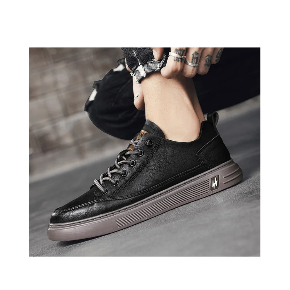 Luksus Mænd Sneakers Fritidssko Snake Chaussures Læder Sneaker Bee Broderi Striber Sko Walking Sports Trainers Tiger MKUP_voghion.com