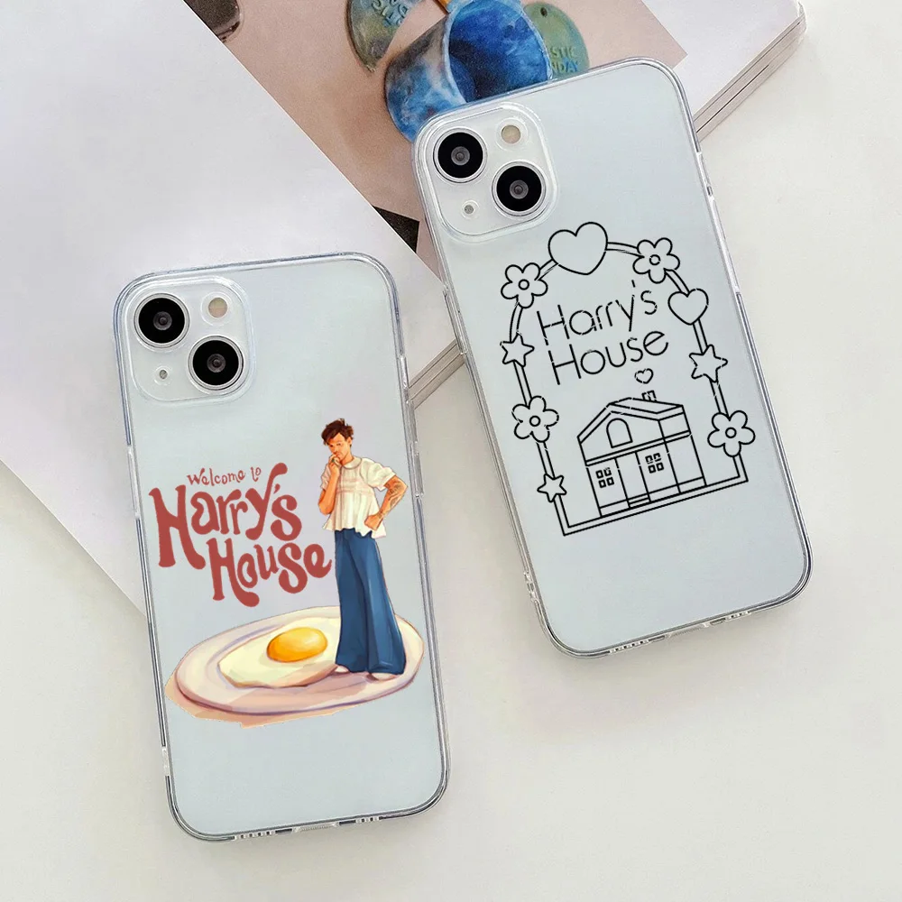 Hot Harry House Phone Case for Iphone 13 Mini 12 11 Pro Max 8 7 6S Plus X XS XR SE 2020 Cartoon Styles Case Funda iphone 13 pro case clear