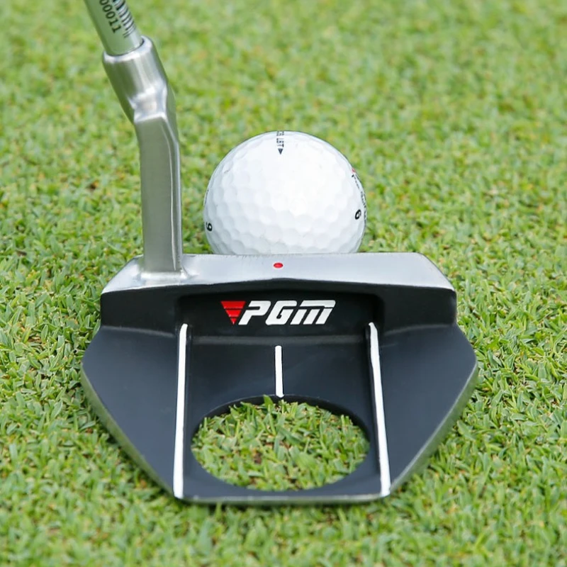 Men's Low Center of Gravity Putter with Ball Picking Function and Aiming Line