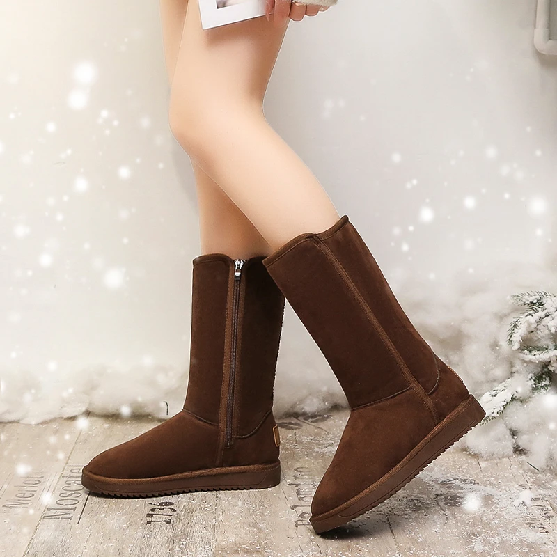 2023 New Women Boots Retro Square Toe Autumn Ankle Boots Square High Heel Cow Leather Elastic Band Short Boots Women