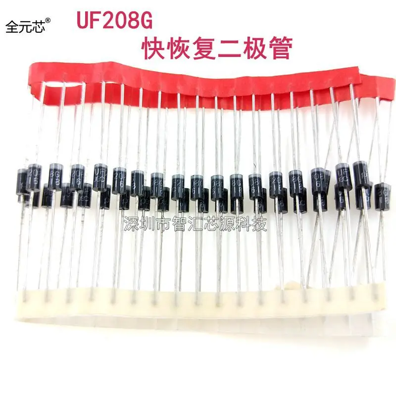

10 шт./лот Новый UF208 UF208G DO-15 Диод Быстрого Восстановления 2 а 800 в