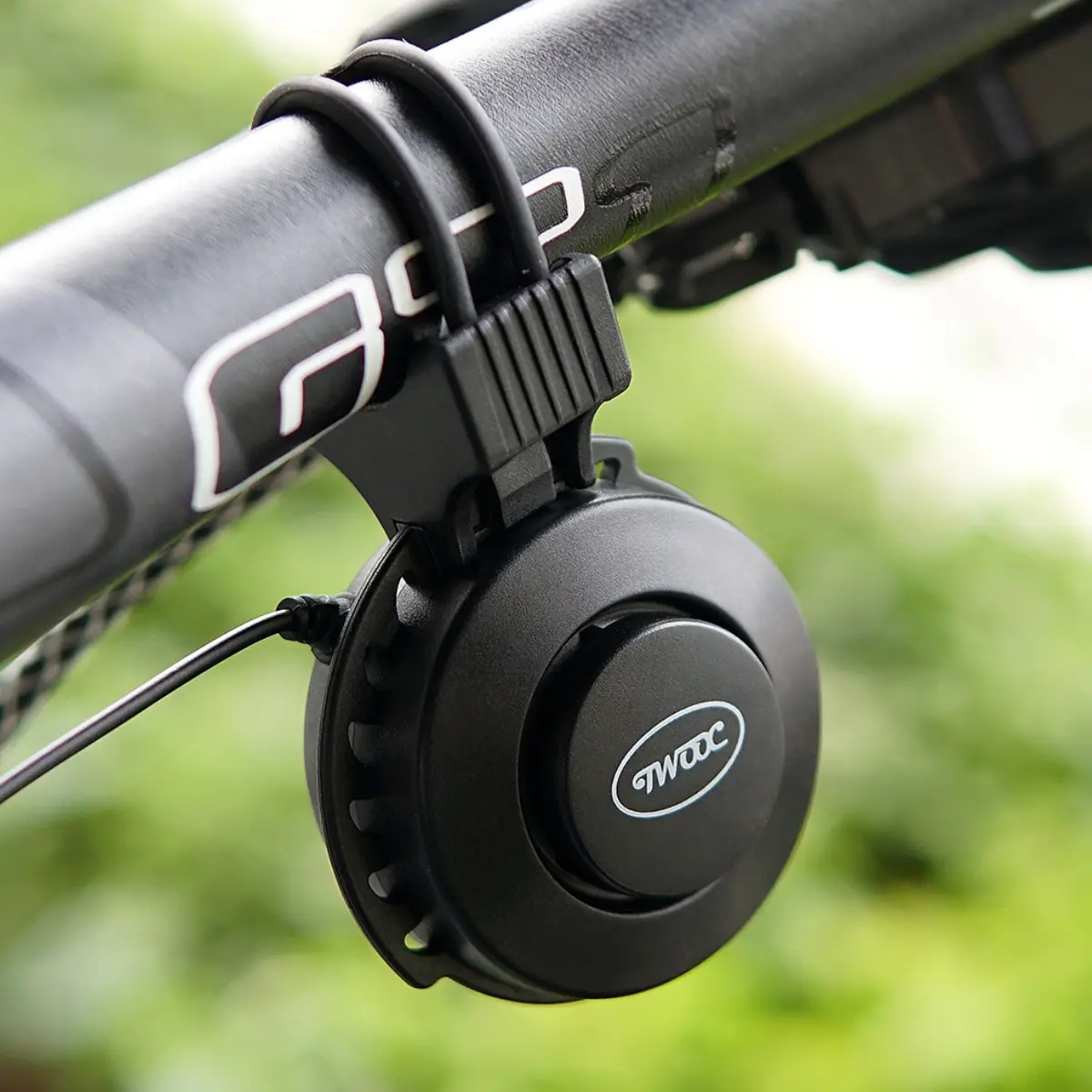  TWOOC Bicycle Electronic Horn Volume Adjustment 4 Kinds of Classic Cingtones Rechargeable 100dB Not Harsh Road Mountain Bike 