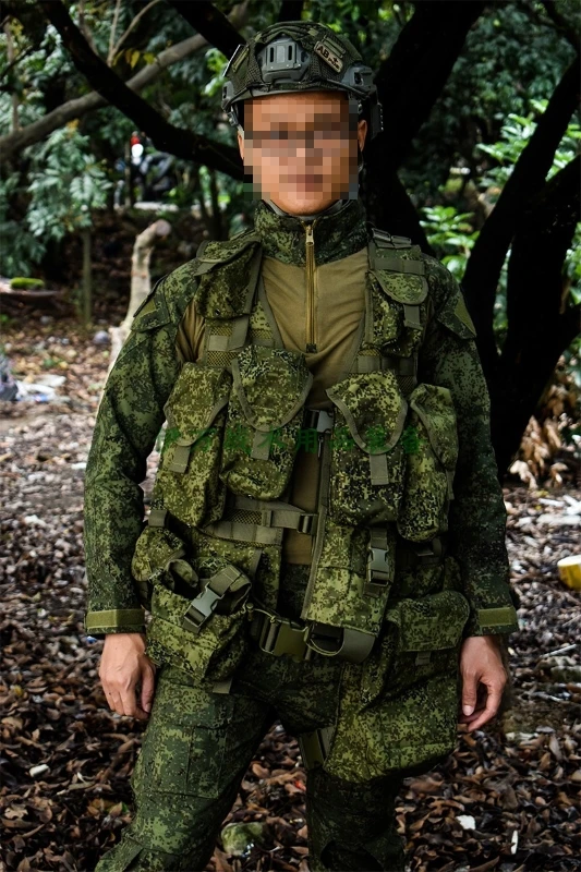 Chaleco táctico antibalas, Ejército Ruso, hombrecito verde, Camuflaje,  soldado intrépido, 6B45
