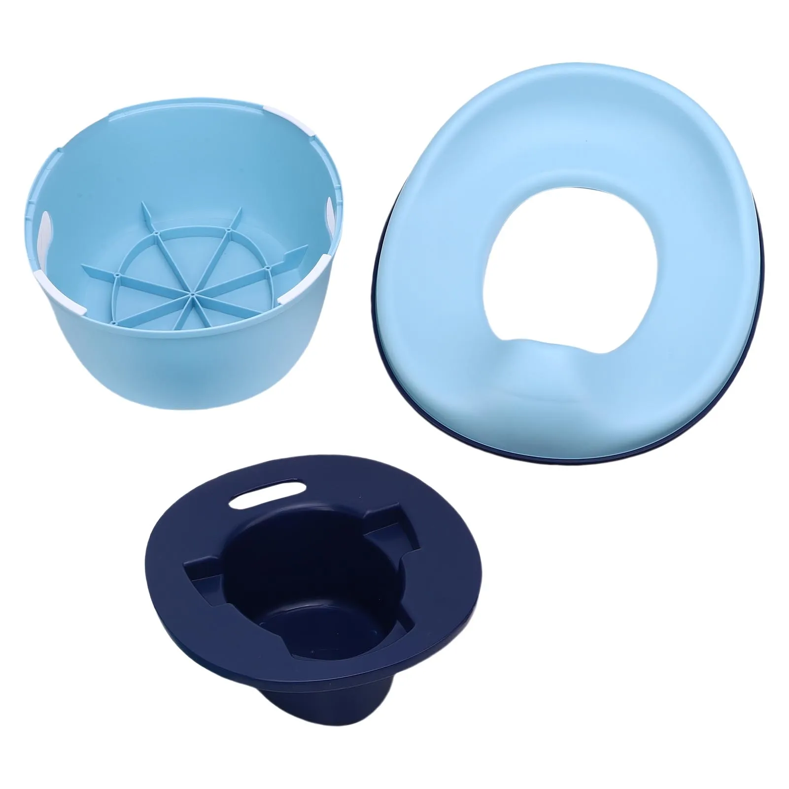 Potty Seat Baby Training Chair Toddler Potty Training Toilet 3 in 1 Prevent Tipping Baby Potty Chair Easy Cleaning for Children