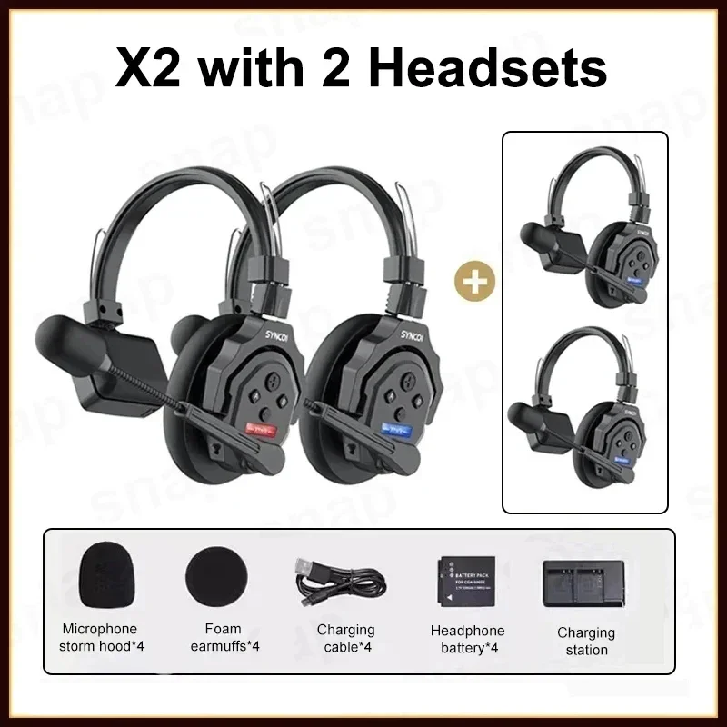 X2 with 2 Headsets