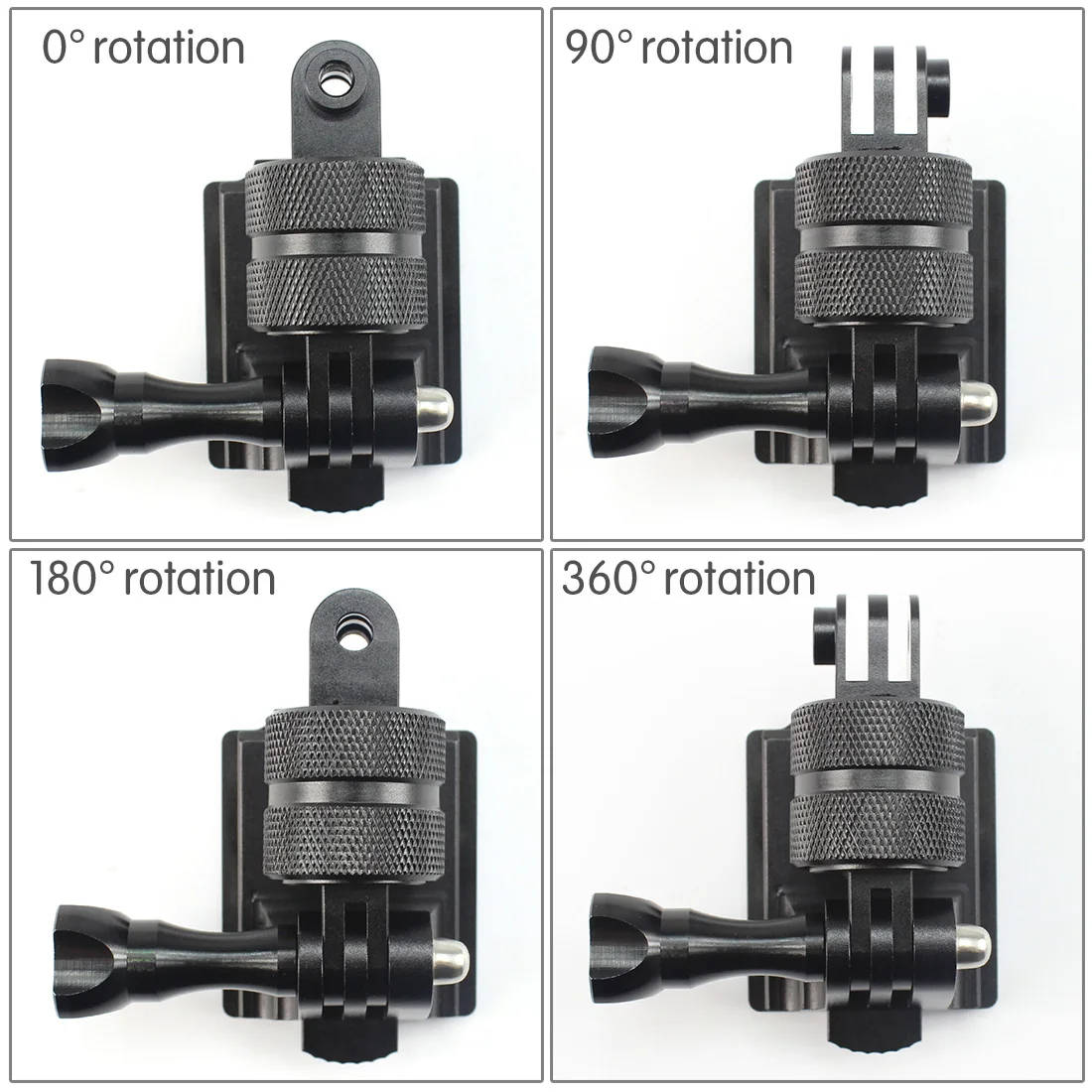 Aluminium-Helmkameras, fest montierter NVG-Basishalter-Adapter für GOPRO Hero 13 12 11 10 9 8 5 DJI Yi 4K Sjcam EKEN Action-Kamera – Detail 17