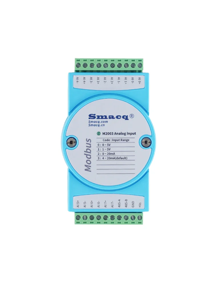 

Modbus Data Acquisition Module M2000 Analog 4-20mA Voltage and Current TCP Network Port 485 Interface RTU