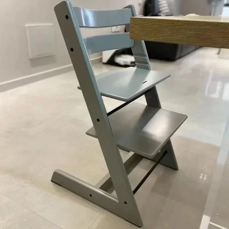 Children's Growing Dining Chair Ins Trend Baby Multi-function Adjustable Lift Growing Solid Wood Chair Taburete Стул Stuhl