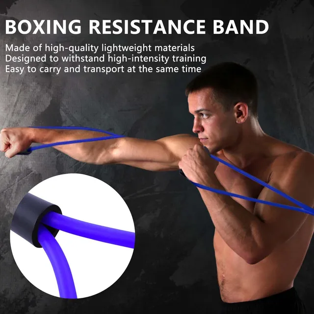 25/30/35 Pounds Elastic Resistance Band Workout Resistance Bands with Comfort Handles Strength Tension Rope 2