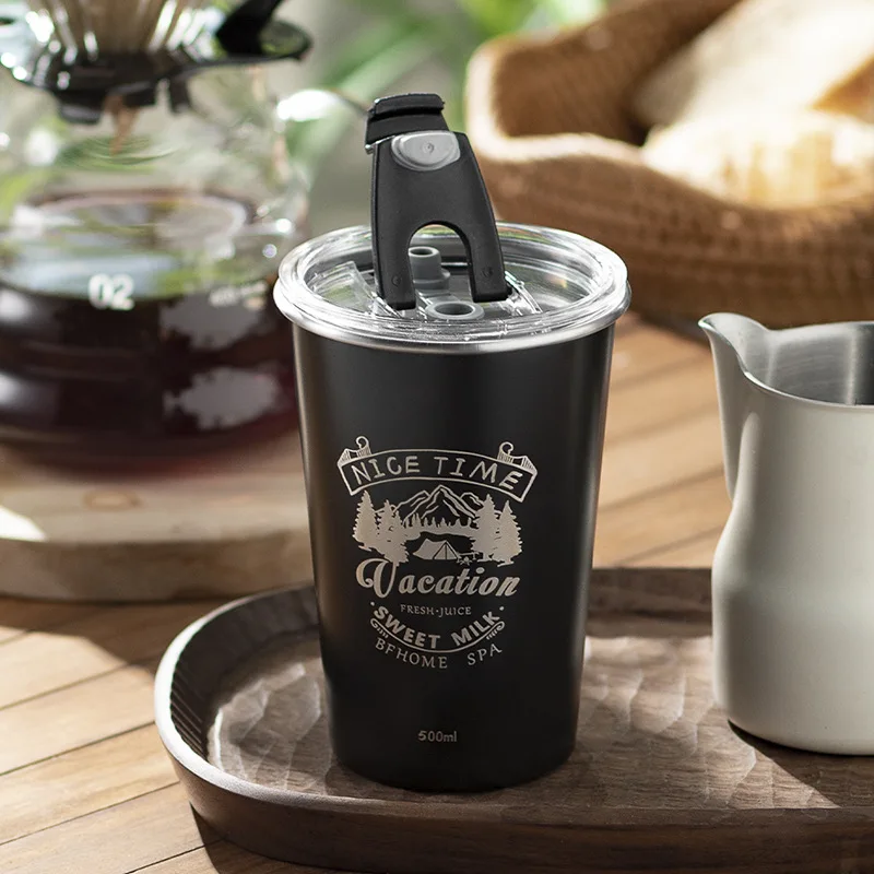 DrinkingCupWithStrawandLidPartyCupsWithStrawsBubbleTeaCup