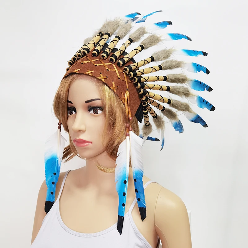 Рисунок 3 - Головной убор с американскими индейскими перьями