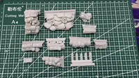 1:35 Scale Resin Die-cast Armored Vehicle Tank Chariot Parts Modification Does Not Include Unpainted Tank Model 2