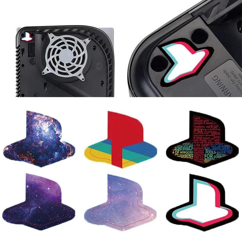 Sticker for PS5 Console Undercover Stickers for Playstation Sticker Self-adhesive Gaming Accessories custom stickers game controller sticker reflective stickers