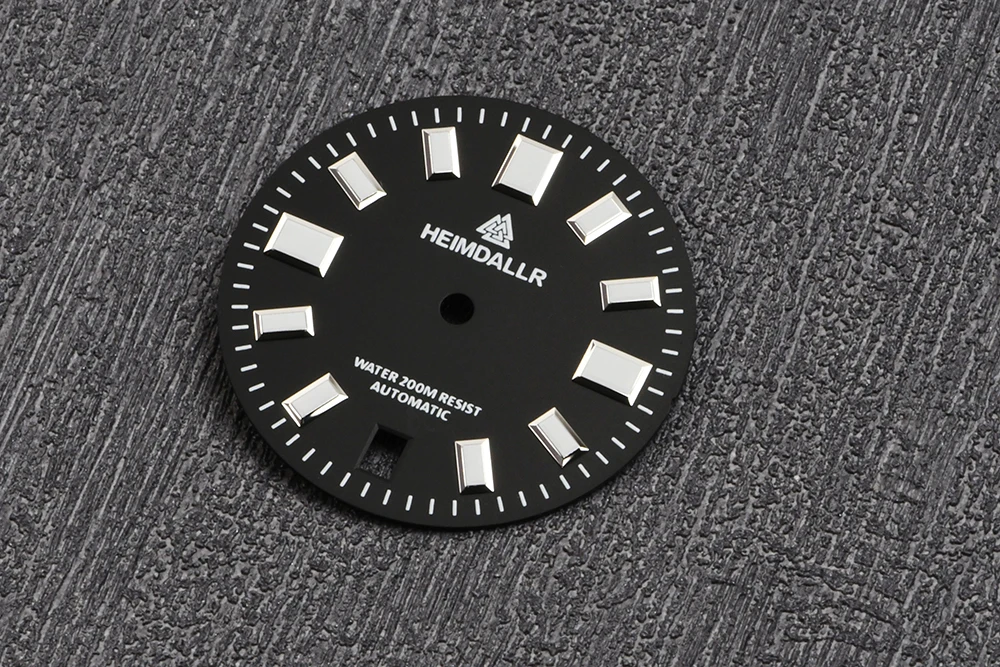 Heimdallr 29 mm Zifferblatt BGW-9 leuchtend für NH35A/36A Uhrwerk 3,0 Uhr Krone Zifferblatt passend für Taucheruhr – Detail 5
