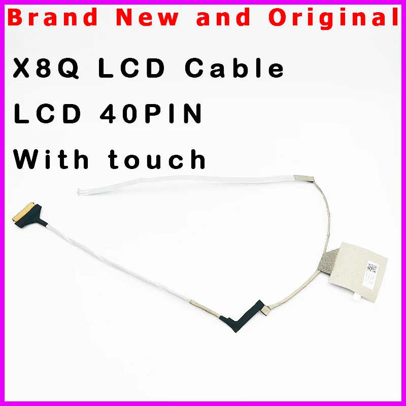 New Laptop LCD Cable For HP ProBook 440 G8 450 G8 455 G8 650 G8 X8Q LCD EDP LVDS Cable LCD 40PIN With touch DD0X8QLC111
