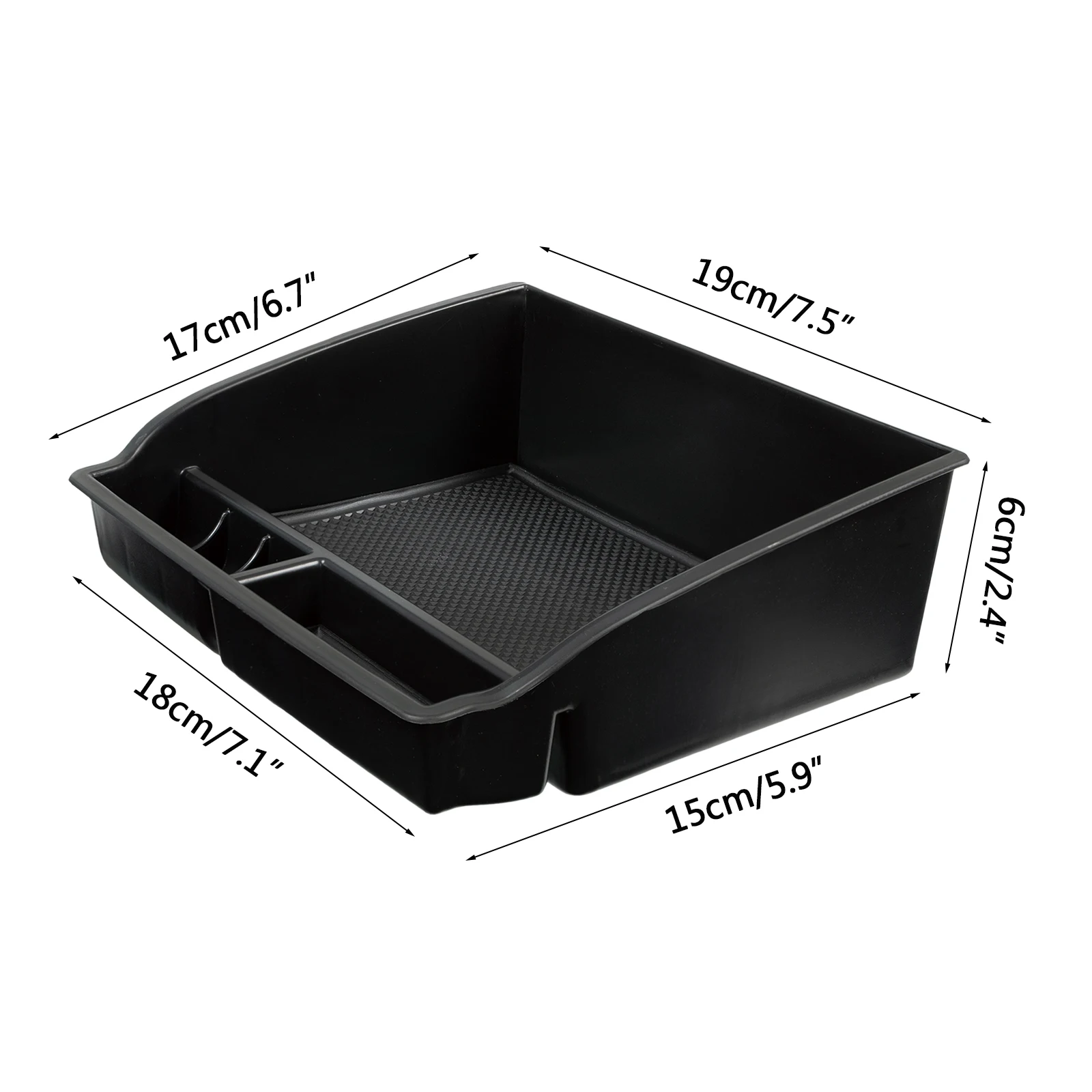 Mittelarmlehne Aufbewahrungsbox Mittelkonsole Organizer Fach Palettenhalter für Toyota Hilux 2015 2016 2017 2018 2019 2020 - 2024 – Detail 4