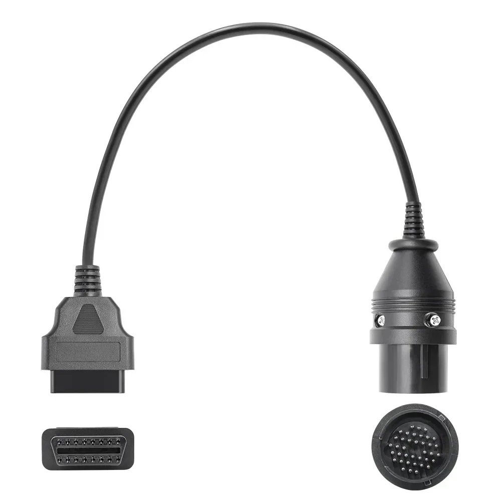 Car Diagnostic Cable OBD 38 Pin To 16 Pin Diagnostic Adapter Suitable For Mercedes MB 38 Connectors Converter Cable