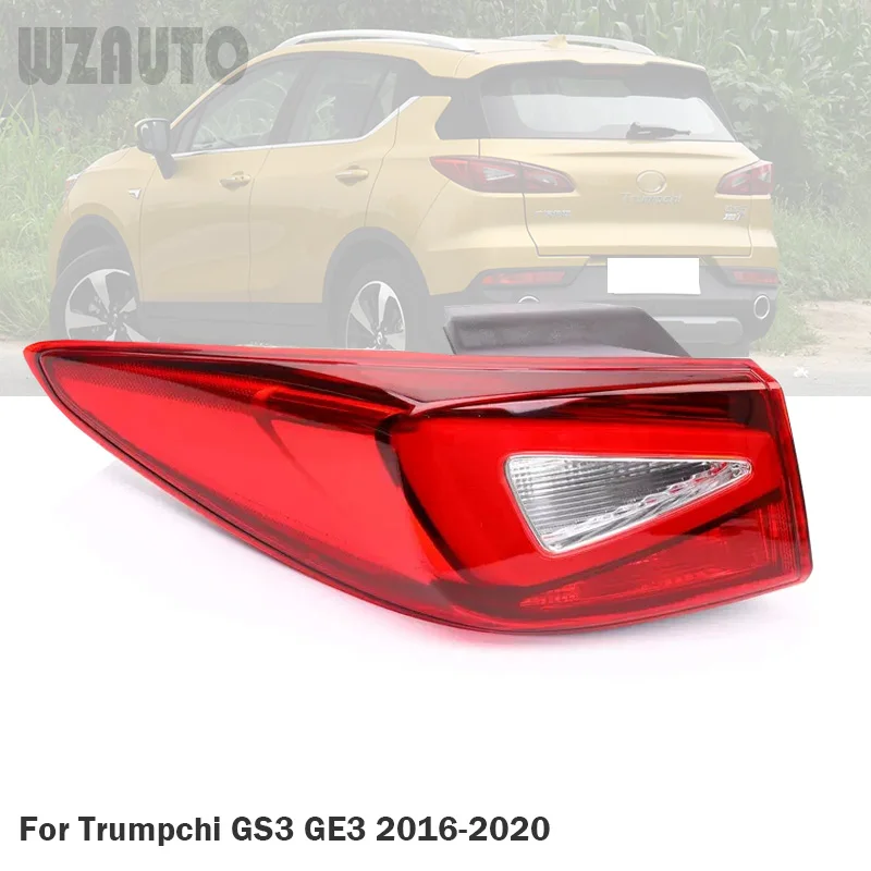 

Auto Rear Bumper Light Tail Light Cover Brake Lamp Stop Light Assy For Trumpchi GS3 GE3 2016 2017 2018 2019 2020