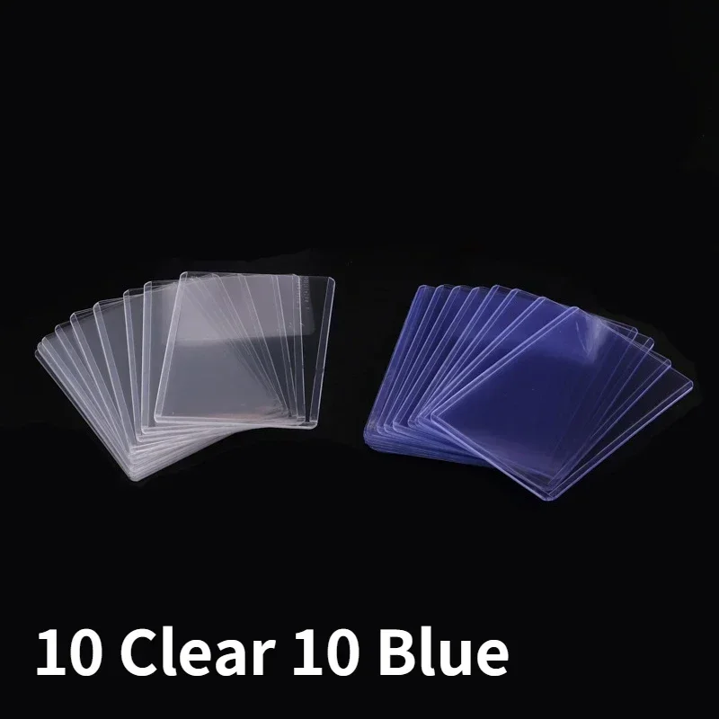 Clear Hard Plastic Anti-Scratch Card Protector Sleeves