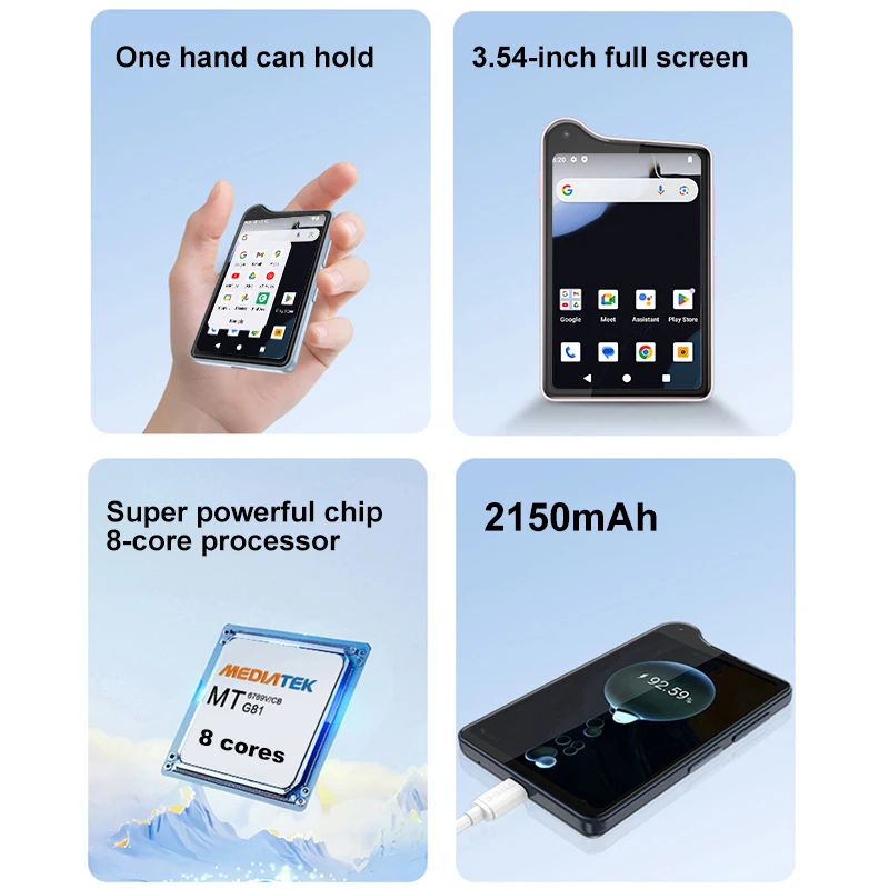 Qin K25 MTK G81 3.54 Inch 4GB 128GB Wifi Bluetooth Touch screen