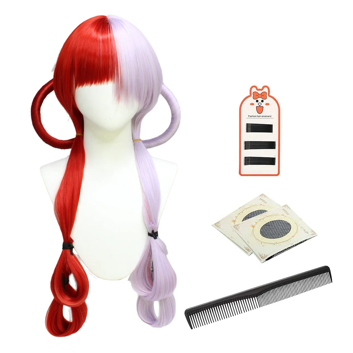 HOLOUN Japan Anime Cosplay Costume Film Red Uta Embroidery Coat Hoodie Skirt Wig Headwear Fake Earphone Christmas New Year Gift