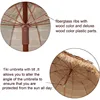 Patio Beach Umbrella Hawaiian Style 10 Ribs UPF 50+ with Tilt Carry Bag for Outdoor Tiki Bar,Patio Garden Beach Pool Backyard 5