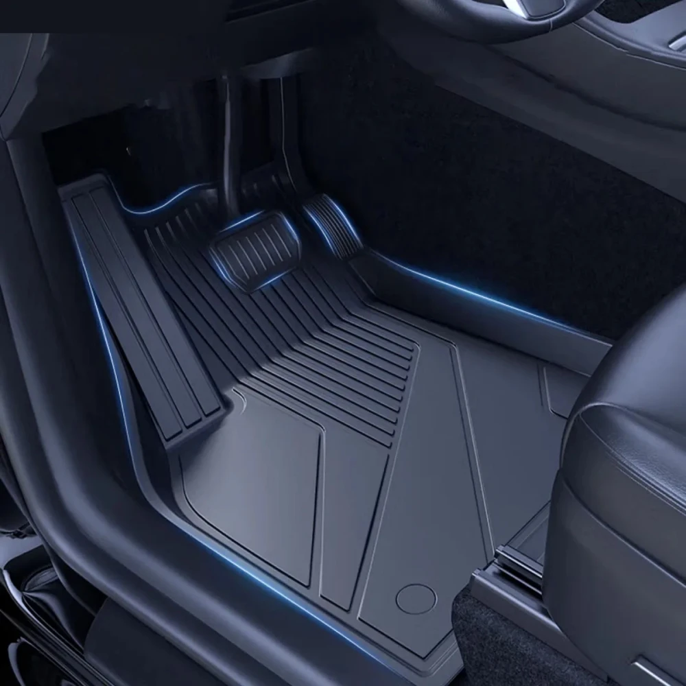 BYD 씰라이언 6 씰 유 송 플러스 RHD 2024 2025 2026 TPE 플로어 매트 & 트렁크 매트 모든 날씨용 부트 라이너 등받이 매트 TPE