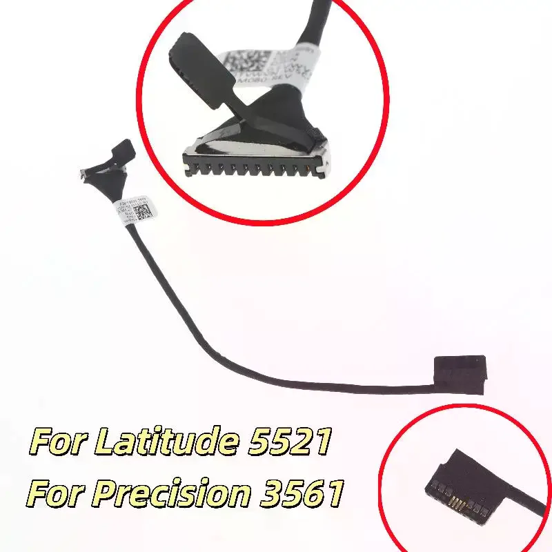 Dell Latitude 5521 Precision 3561용 배터리 케이블 CN-0TVWVN 0TVWVN 6셀 노트북 배터리 커넥터 와이어