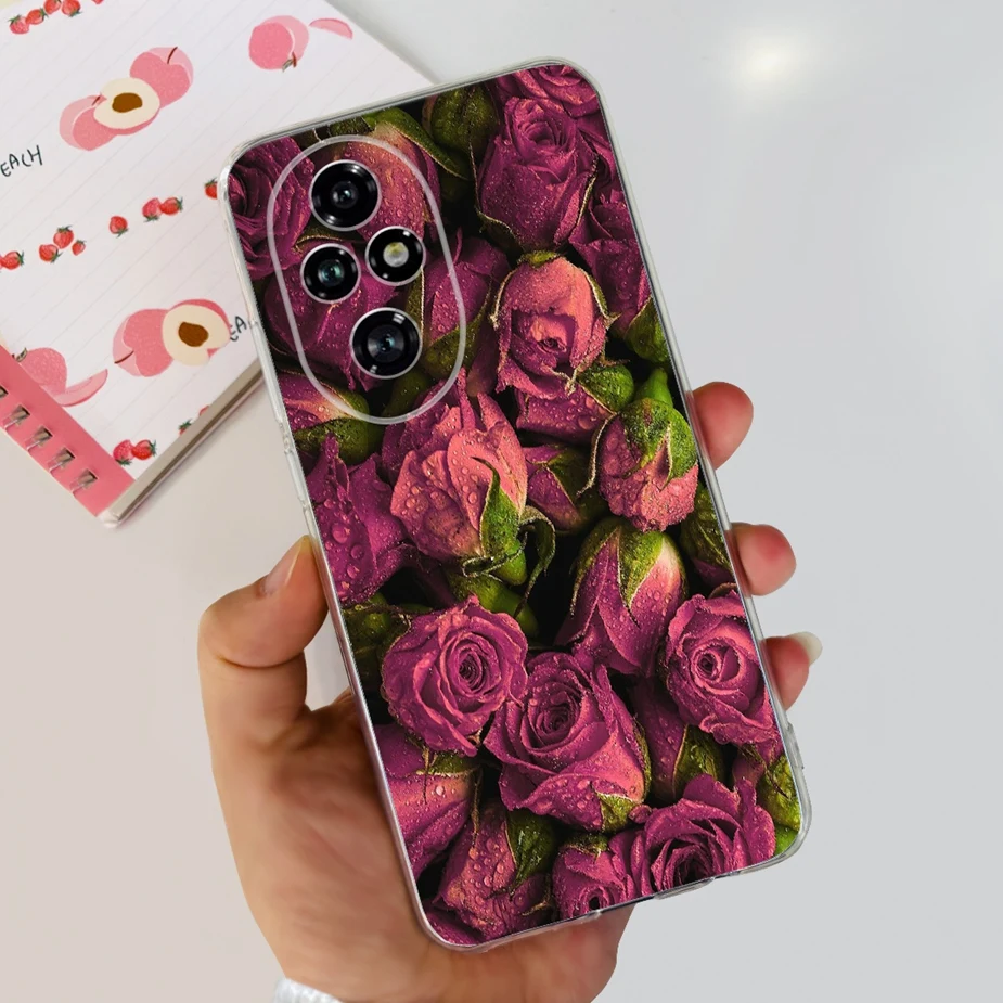 Cute Cat & Butterfly Painted Soft Silicone Phone Case -
