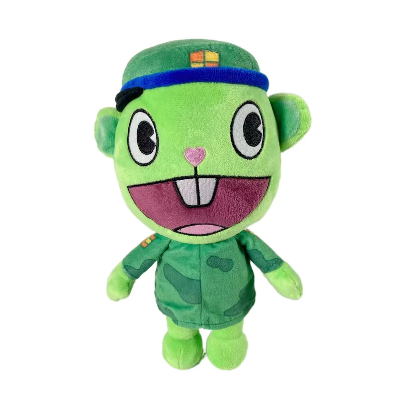 Happy Tree Friend Military Doll Plush Toy Cartoon Doll Friend Gift viikondo action figure army men toy soldier military vehicle playset combat motorcycle armor jeep patrol boat warship boy gift