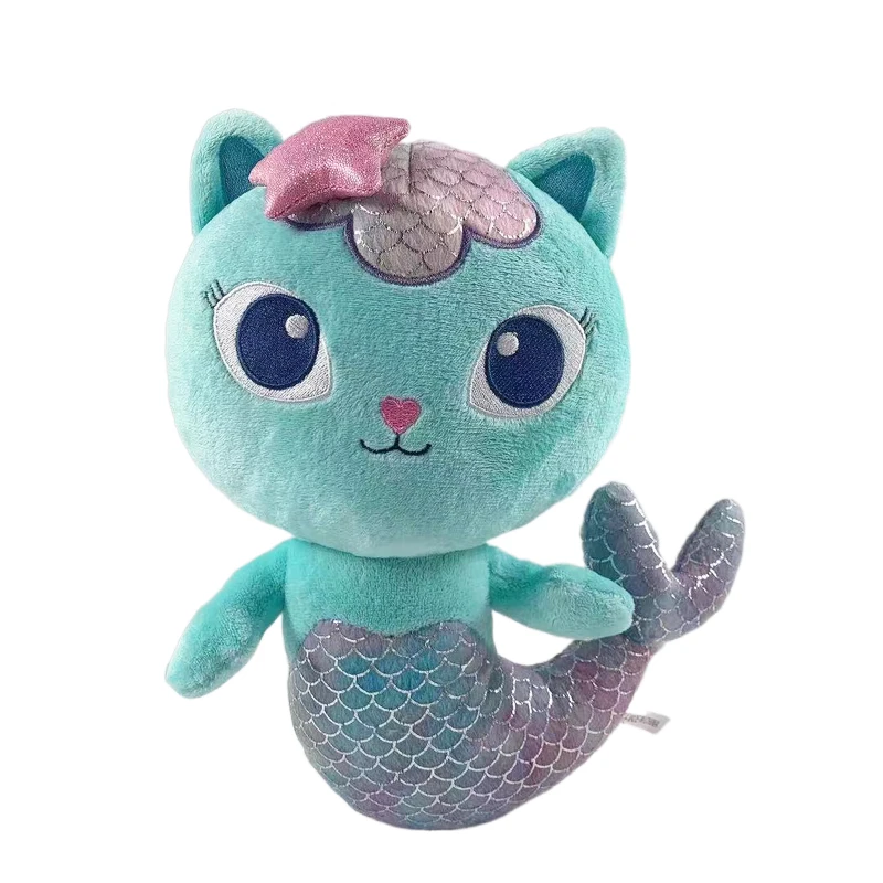 Anime Gabby Dollhouse Plush Toy Cosplay Plushie Doll Pandy Paws Mercat Catrat Kitty Fairy Cat Stuffed Animal for Kids Birthday plush toy plush doll