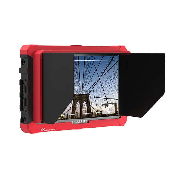 LILLIPUT A7S 7 Inch 1920x1200 HD IPS Screen 500cd/m2 Camera Field Monitor 4K HD-MI Input Output Video Assist for DSLR Mirrorless