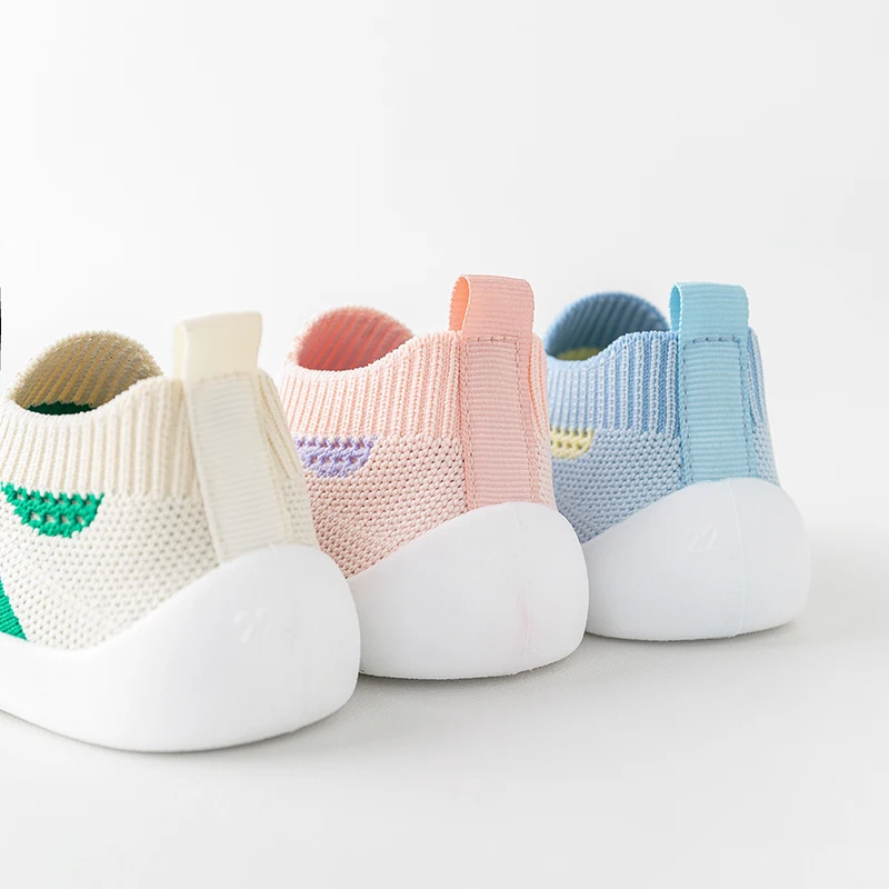 Lente Baby Childern Pre-Walker Ademende Mesh Baby Peuter Zomer Schoenen Zachte Zool Kinderen Meisjes Slip-On Casual Sneakers