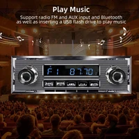 Grandnavi 1 Din Car Radio MP3 Player Classic Car Retro Audio Stereo Support FM AUX EQ USB Input In-dash Bluetooth For Benz - Image 5
