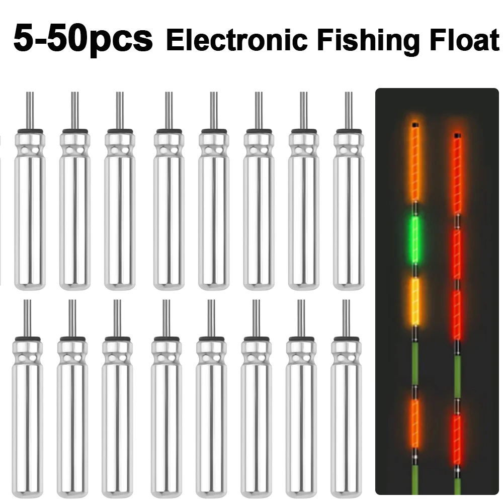 Luce Da Pesca A LED Con Asta - Lampada Ricaricabile USB Per Notturna - Foto 5