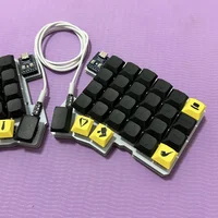 Silakka54 Split Keyboard Wired Single-mode Ergonomic QMK Split Hot Swap Support VIAL Left and Right Hand Mechanical Keyboards - Image 5