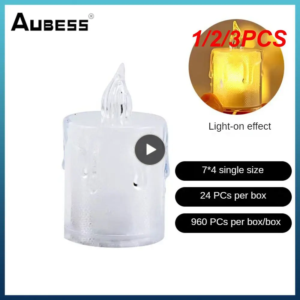 

1/2/3PCS Simple Tears Tealight Practical Korean Style Fashion Night Light Beautiful Illumination Ornaments Comfortable
