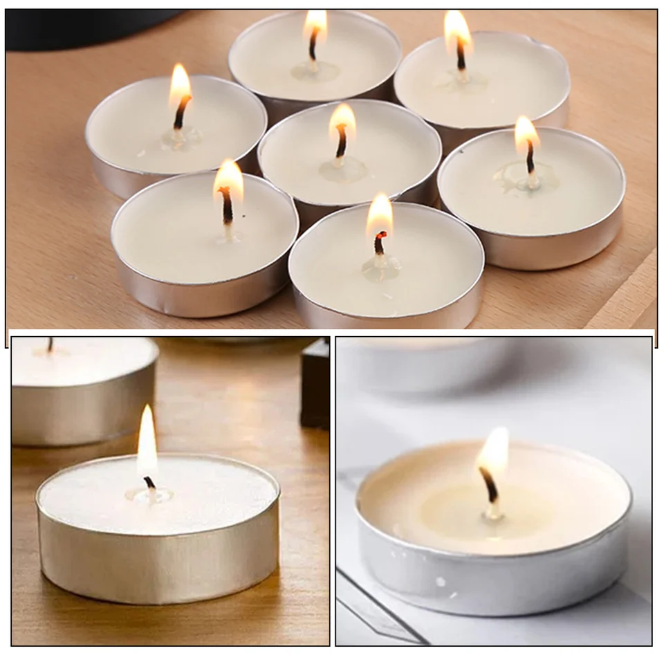 DARJEN Portacandele Votivi In Vetro Rosa (set Da 36) – Texture Diamante, Ideali Per Candele LED, Centrotavola Romantici
