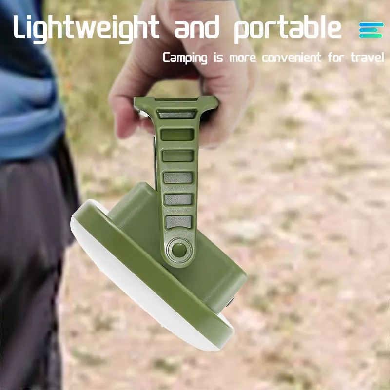 MOSLIGHTING LED Outdoor Camping Light SOS Rechargeable Magnetic Work Lamp 9000mAh Floodlight IP65 Waterproof Oortable Flashlight