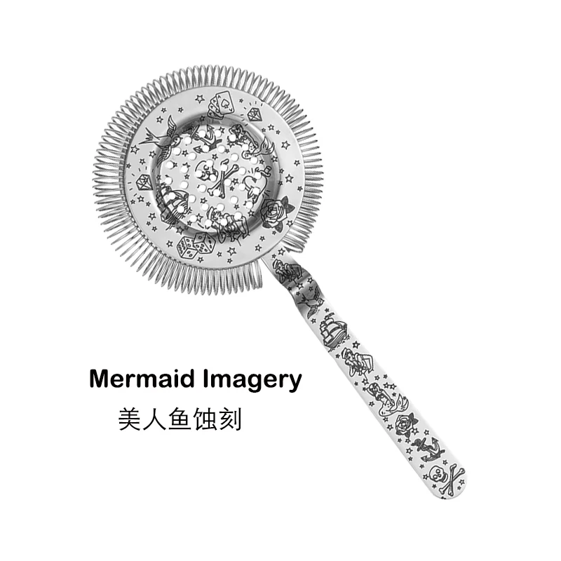 Cocktail Strainer Hoffman Bar Strainer Deluxe For cocktail drink Bar tool